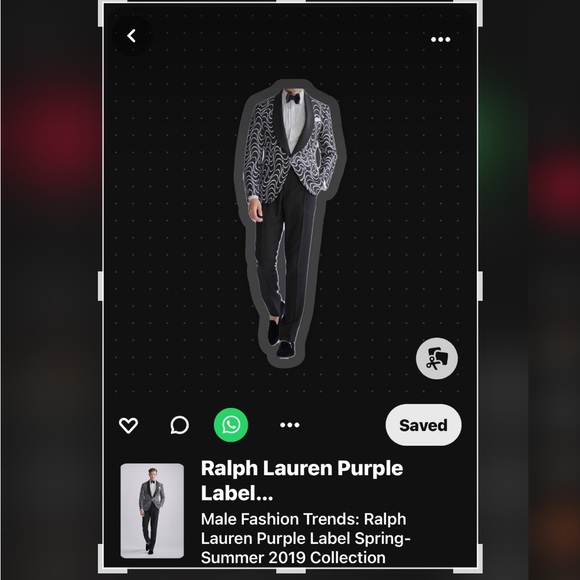 Ralph Lauren Purple Label silk blazer 40S new with tags - Picture 6 of 6